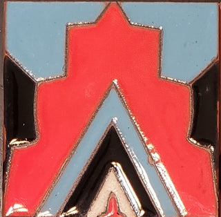Overstock Only - Spanish Tile – Zig Zag Edged Diamond Pattern