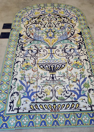 Custom Exedra Tile Mural – Project Inquiry (Casa del Herrero)