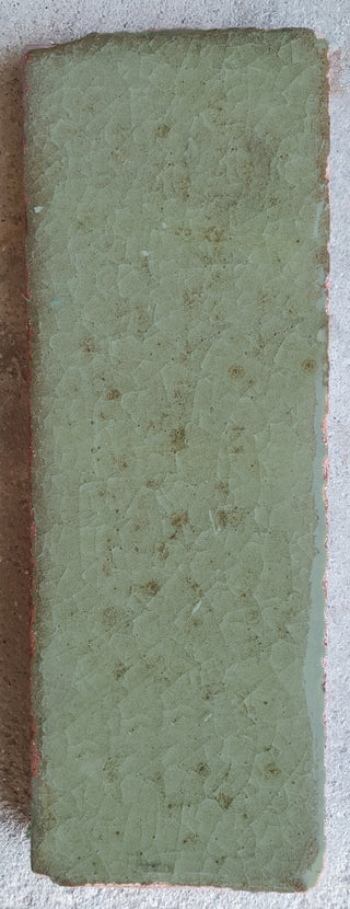 Handmade Black Brick Tile – Glazed Red Clay, 40 pcs (~5.3 sq ft per box)
