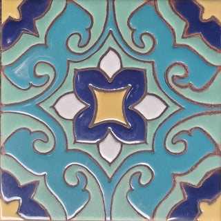 Cario Deco Pool Tile 6x6
