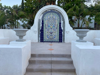 Custom Exedra Tile Mural – Project Inquiry (Casa del Herrero)