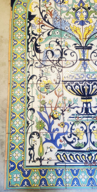 Custom Exedra Tile Mural – Project Inquiry (Casa del Herrero)