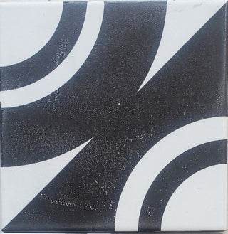 Luza Geometric Modern Hand-Glazed Ceramic Tile