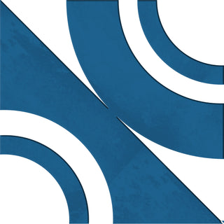 Luza Geometric Modern Hand-Glazed Ceramic Tile