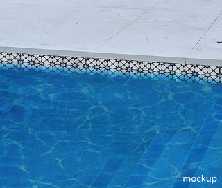 Marresh Modern Moroccan Geometric Pool Tile 6x6  (Per Box 26 pcs)