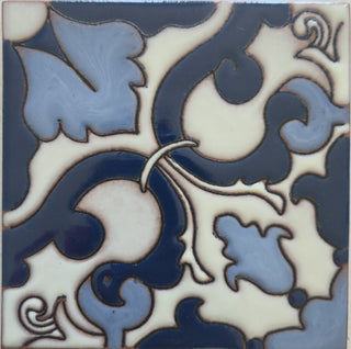 Sidus Handmade Spanish Revival & Mediterranean Ceramic Tile – 6" × 6" (25 Tiles per Box)
