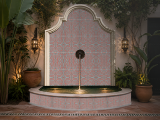 StarBurst Handmade Modern Geometric Ceramic Tile – 6"×6" (26 Tiles per Box)