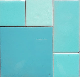 Handmade Zellige-Type Porcelain Tile – Moroccan-Style Backsplash, Bathroom, Pool, & Wall Tile (Price per Box 5.32SFT)