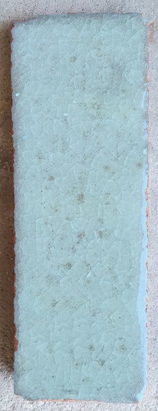 Handmade Black Brick Tile – Glazed Red Clay, 40 pcs (~5.3 sq ft per box)