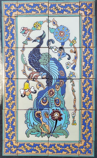 Catalina Peacock Mural