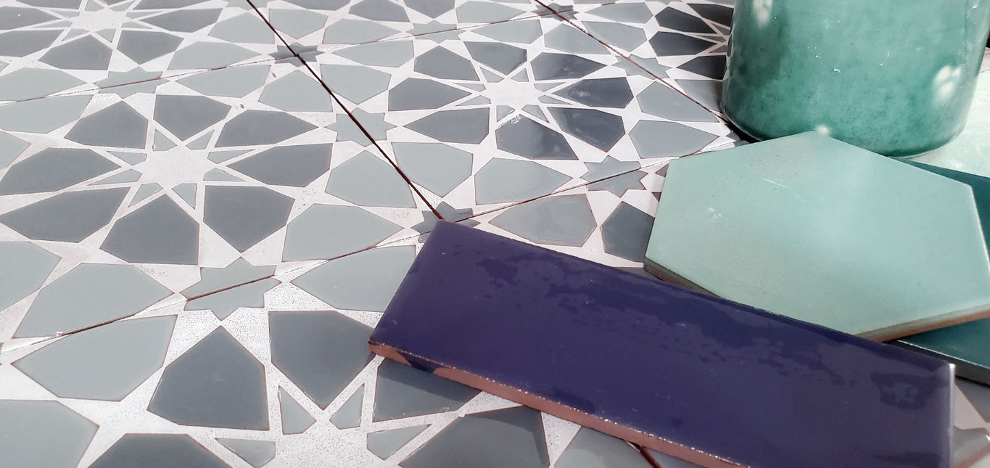 Marresh Modern Deco Pool Tile 6x6