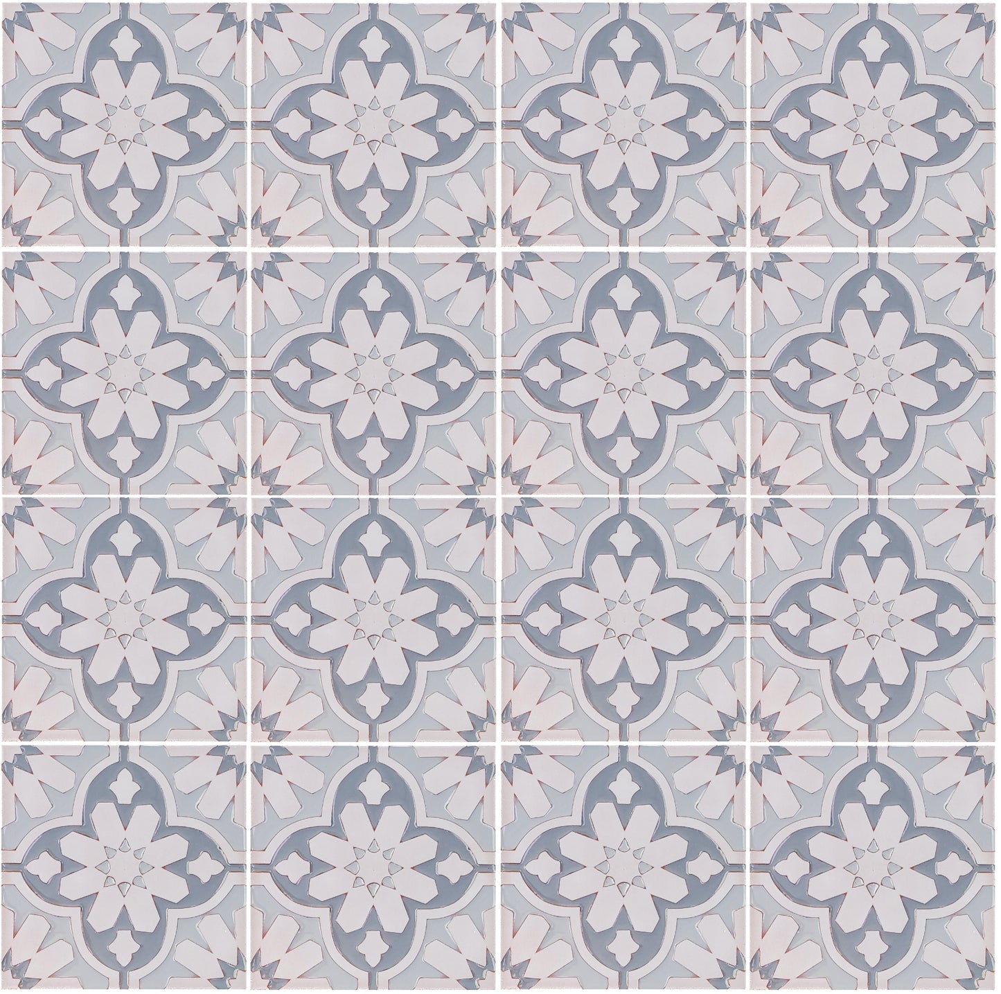 Carara Modern Deco Pool Tile 6x6