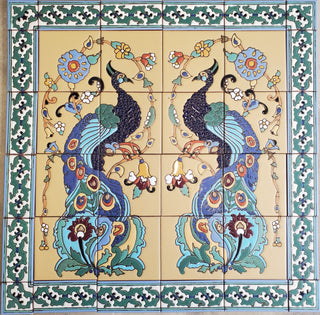 Catalina Peacock Mural