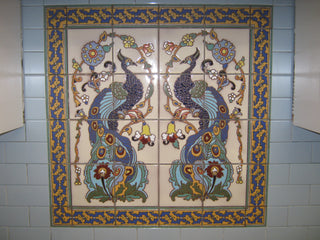 Catalina Peacock Mural